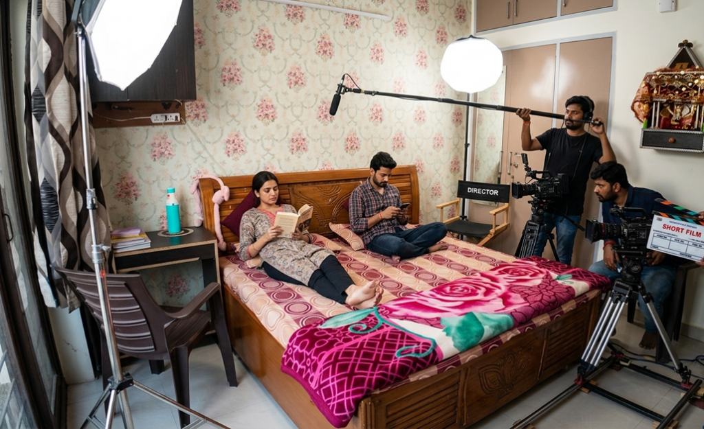 Turn your bedroom as source of earning for filming