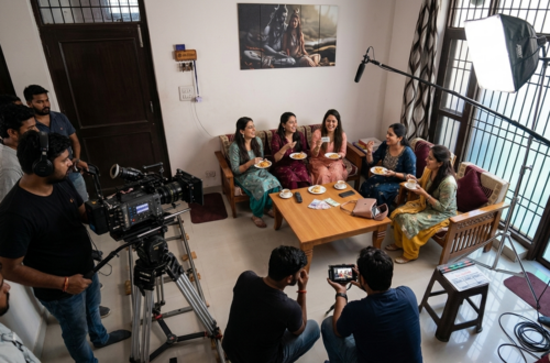 Turn your drawing room as source of earning for filming