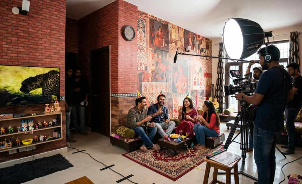 Turn your dining room as source of earning for filming
